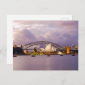 Sydney Opera and Harbour Bridge Briefkaart (Voorkant / Achterkant)