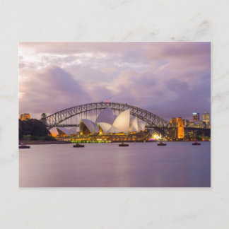 Sydney Opera and Harbour Bridge Briefkaart