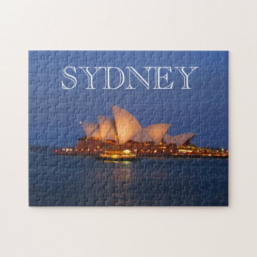 sydney opera dusk legpuzzel (Horizontaal)
