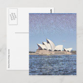 sydney opera glimp briefkaart (Voorkant / Achterkant)