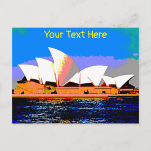 Sydney Opera House aanpasbaar Briefkaart