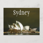 Sydney Opera House at Night, Sydney, Australië Briefkaart (Voorkant)