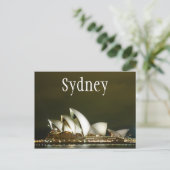 Sydney Opera House at Night, Sydney, Australië Briefkaart (Staand voorkant)