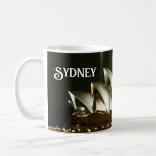 Sydney Opera House at Night, Sydney, Australië Koffiemok