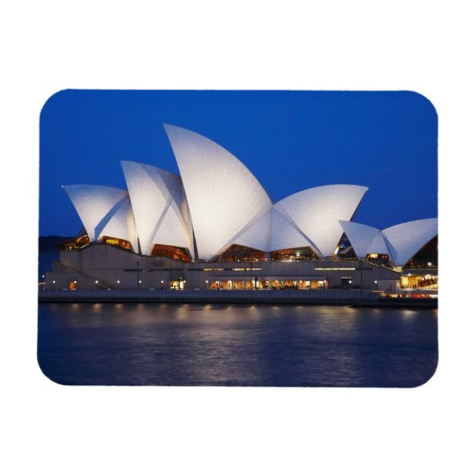 Sydney Opera House at Night, Sydney, New South Magneet (Horizontaal)