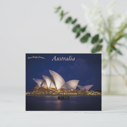 Sydney Opera House Australia Briefkaart (Staand voorkant)