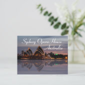 Sydney Opera House Australia Briefkaart (Staand voorkant)