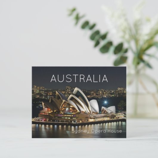 Sydney Opera House Australia Briefkaart (Staand voorkant)