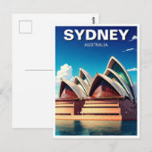 Sydney Opera House Australia Briefkaart (Voorkant / Achterkant)