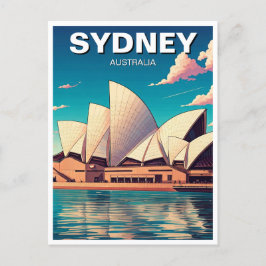 Sydney Opera House Australia Briefkaart