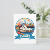 Sydney Opera House Australia Briefkaart (Staand voorkant)