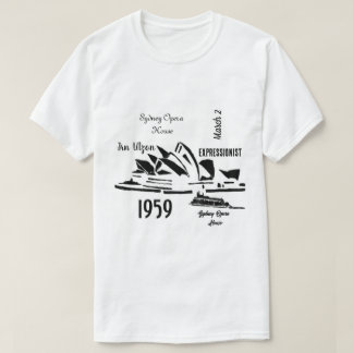 sydney opera house Australia elegant Souvenirs man T-shirt