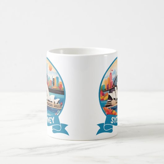 Sydney Opera House Australia Koffiemok (Center)