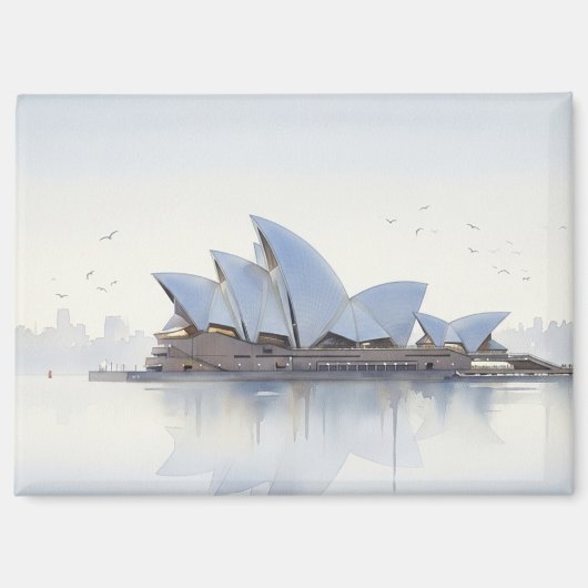 Sydney Opera House Australia Magneet (Voorkant)