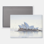 Sydney Opera House Australia Magneet (Voorkant / Achterkant)