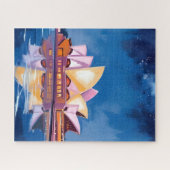 Sydney Opera House, Australia Painting Legpuzzel (Horizontaal)