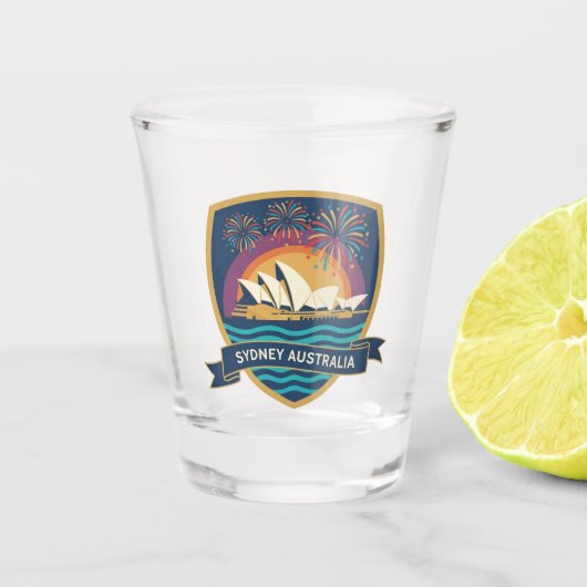 Sydney Opera House Australia Shot Glas (Voorkant)