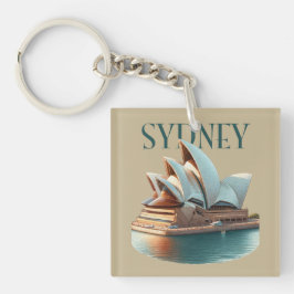 Sydney Opera House Australia Sleutelhanger