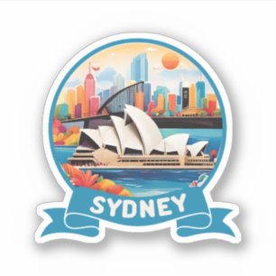Sydney Opera House Australia Sticker