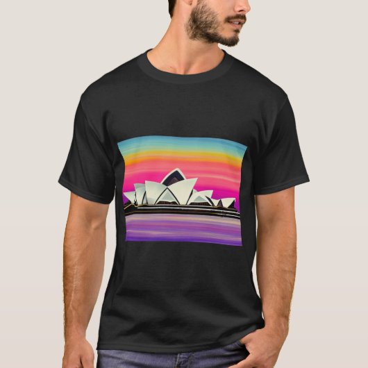 Sydney Opera House Australia T-shirt (Voorkant)