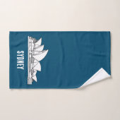 Sydney Opera House Australia tekenend souvenir Handdoek (Handdoek)