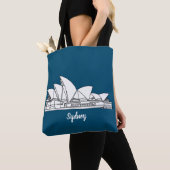 Sydney Opera House Australia tekenend souvenir Tote Bag (Dichtbij)