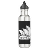 Sydney Opera House Australia tekenend souvenir Waterfles (Links)