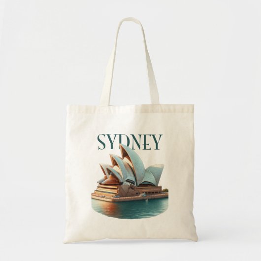Sydney Opera House Australia Tote Bag (Voorkant)