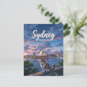Sydney Opera House Australië Briefkaart (Staand voorkant)