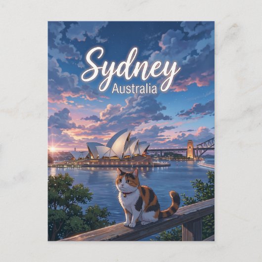 Sydney Opera House Australië Briefkaart (Voorkant)