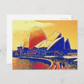  Sydney Opera House, Australië Briefkaart (Voorkant / Achterkant)