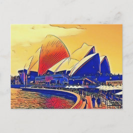  Sydney Opera House, Australië Briefkaart