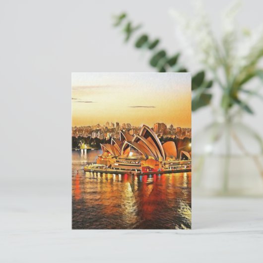 Sydney Opera House, Australië Briefkaart (Staand voorkant)