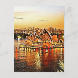 Sydney Opera House, Australië Briefkaart