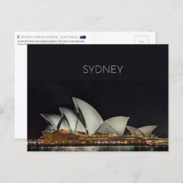 Sydney Opera House, Australië Briefkaart