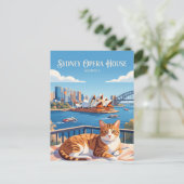 Sydney Opera House Australië Briefkaart (Staand voorkant)