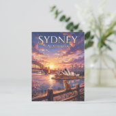 Sydney Opera House Australië Briefkaart (Staand voorkant)