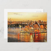 Sydney Opera House, Australië Briefkaart (Voorkant / Achterkant)
