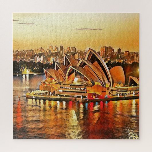 Sydney Opera House, Australië Legpuzzel (Verticaal)