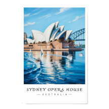Sydney Opera House Australië Muurkunst
