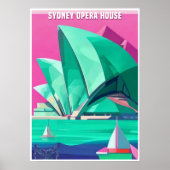 Sydney Opera House Australië Poster (Voorkant)
