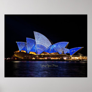 Sydney Opera House, Australië Poster