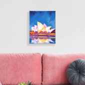 Sydney Opera House, Australië Schilderij Canvas Afdruk (Insitu (Woonkamer))