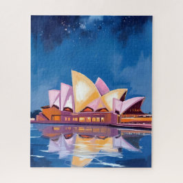 Sydney Opera House, Australië Schilderij Legpuzzel