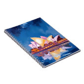 Sydney Opera House, Australië Schilderij Notitieboek (Rechterzijde)