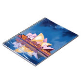 Sydney Opera House, Australië Schilderij Notitieboek (Linkerzijde)