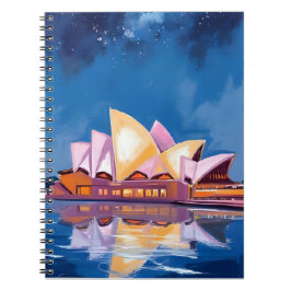 Sydney Opera House, Australië Schilderij Notitieboek