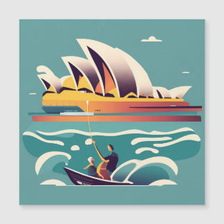 Sydney Opera House Australië schilderij souvenir
