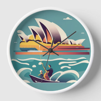 Sydney Opera House Australië schilderij souvenir