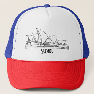 Sydney Opera House Australië souvenir Trucker Pet